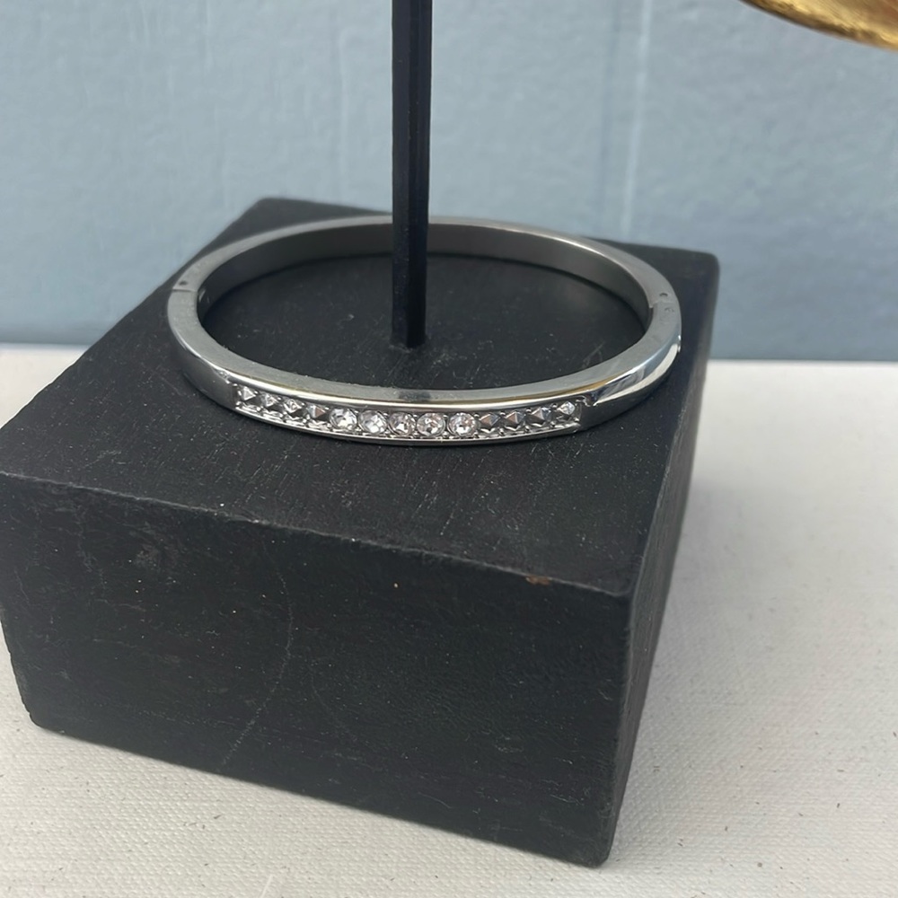 Bling Crystal fashion hand cuff Bracelet Bangle 6”
